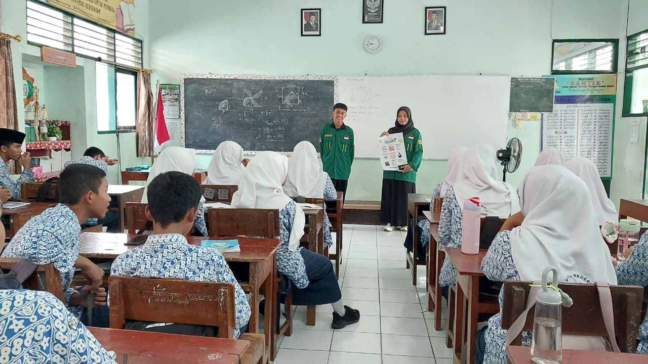 MTsN 6 Kulon Progo Terima Sosialisasi TOM'S MAN 2 Kulon Progo